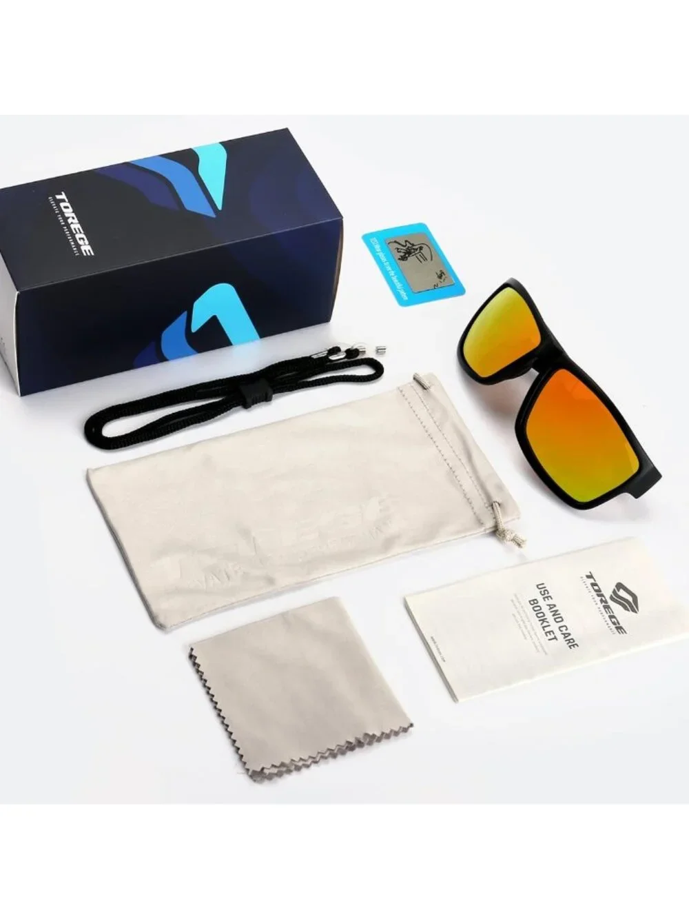 Polarized Sports Sunglasses for Men & Women - Cycling, Running, Golf, Fishing